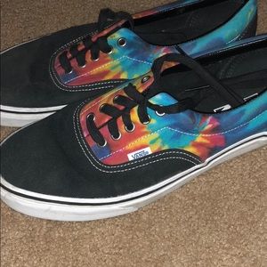 Vans tye dye shoes size 10.5 good condition